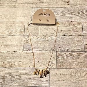 Melrose Necklace with matching earings